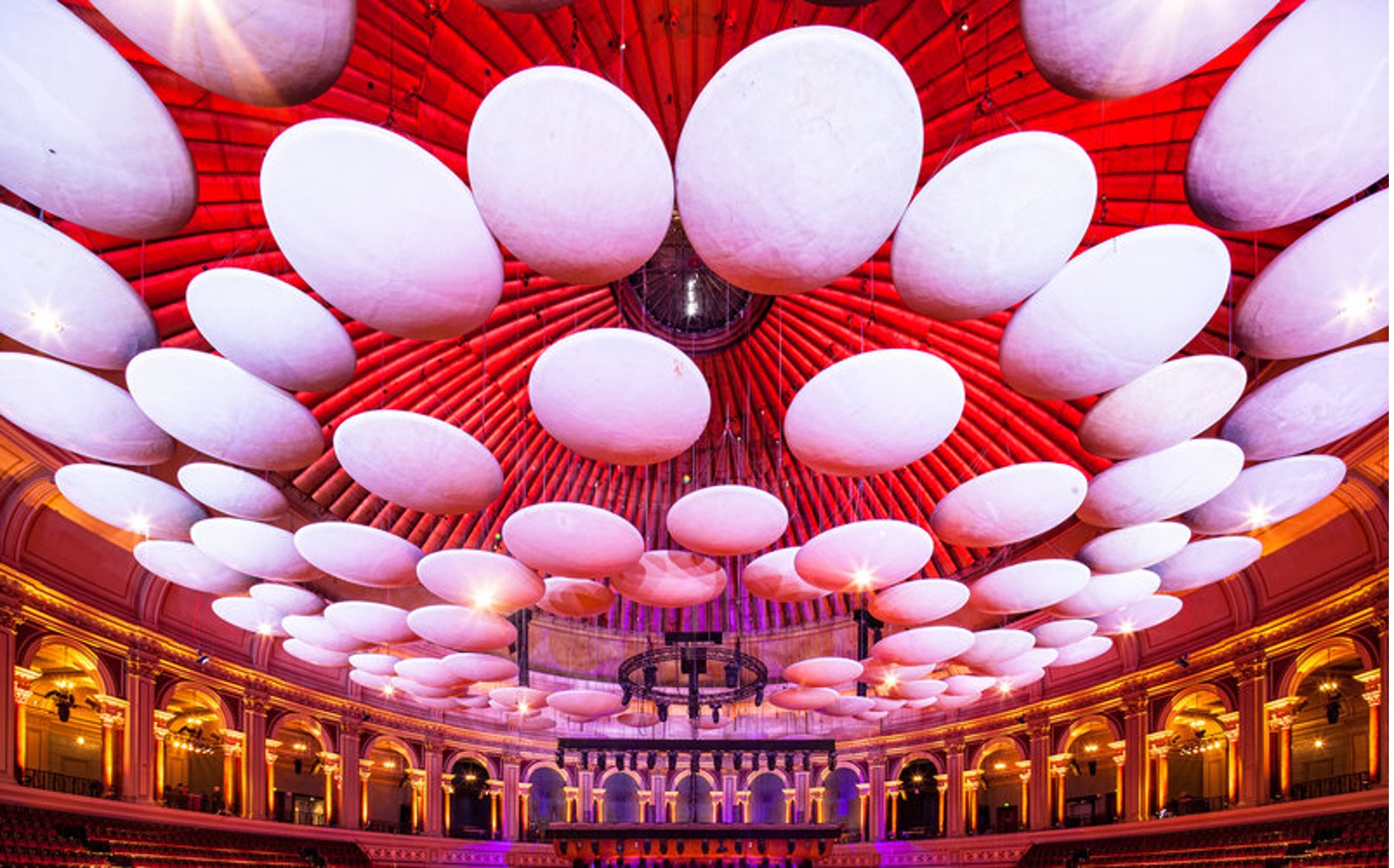 The Royal Albert Hall's acoustic mushrooms